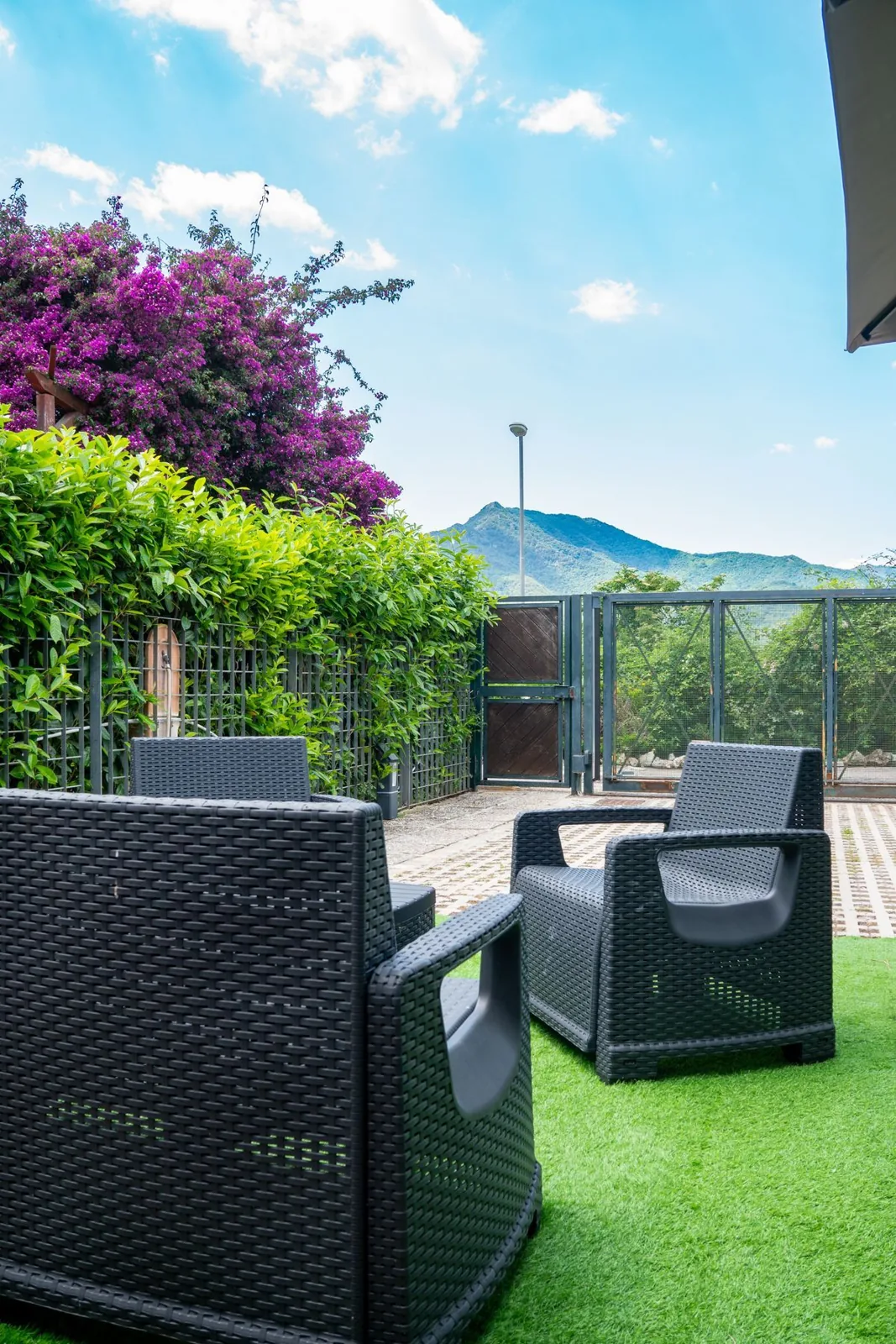 Il giardino privato di A Casa di Marco